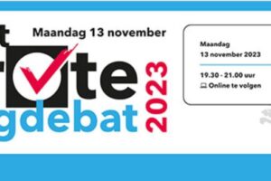 Het Grote Zorgdebat op 13 november 2023