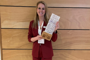 Shanna Honings wint Wisseltrofee Duurzame Oogheelkunde 2026